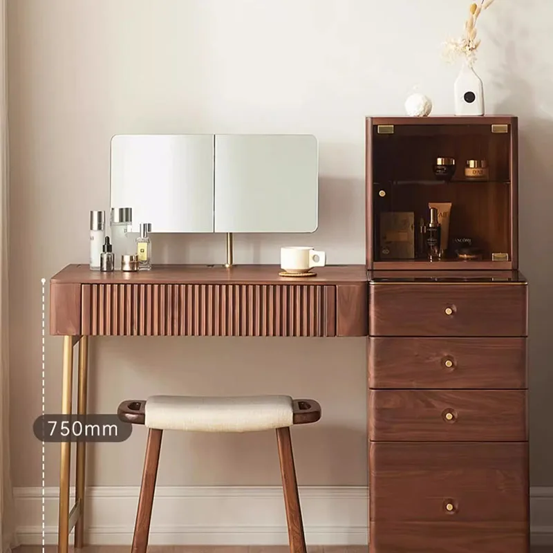 Organizador do quarto vaidade mesa sala de estar café europeu vaidade computador feminino comoda pra quarto móveis pós-modernos