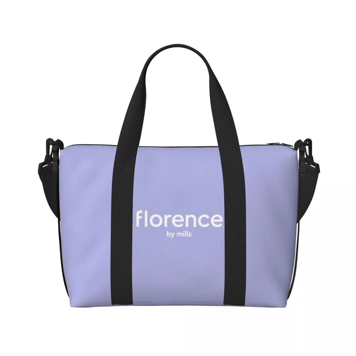 Custom Large Florence By Mills Tote Bag for Women Shopping Shoulder Beach Gym Travel Bag