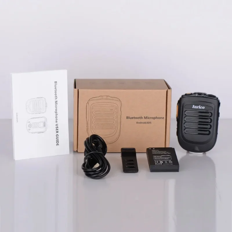 B01 zello mini lautsprecher drahtloses mikrofon ptt android walkie talkie mikrofone tragbarer bluetooth lautsprecher für android oder ios