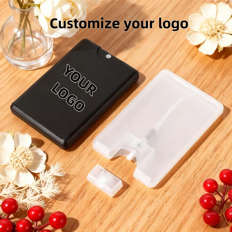 【شعار مخصص】50 قطعة مخصصة 20 مللي بطاقة ملونة رذاذ زجاجة عطر الكحول الفرعية زجاجة مستحضرات التجميل مواد التعبئة والتغليف #2