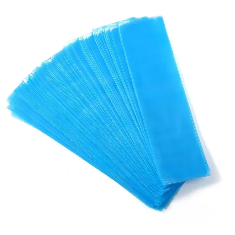 500Pcs Disposable Lab Air/water Syringe Barrier Sleeves Clear Plastic Protection Covers 65x260mm s