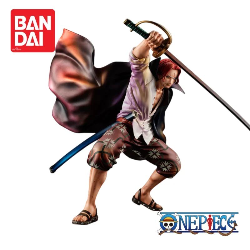 

Bandai One Piece 100% Genuine In Stock Shanks Figurine Original Action Figure Anime Merchandise Holiday Gifts Ornaments