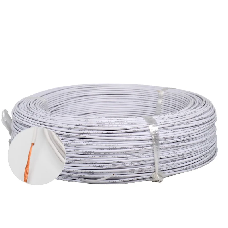 Single Core QVR 0.5mm 16/0.20AS 105Degree Low Voltage Cable Wire Auto Electrical Connectors Automotive Wire Cable