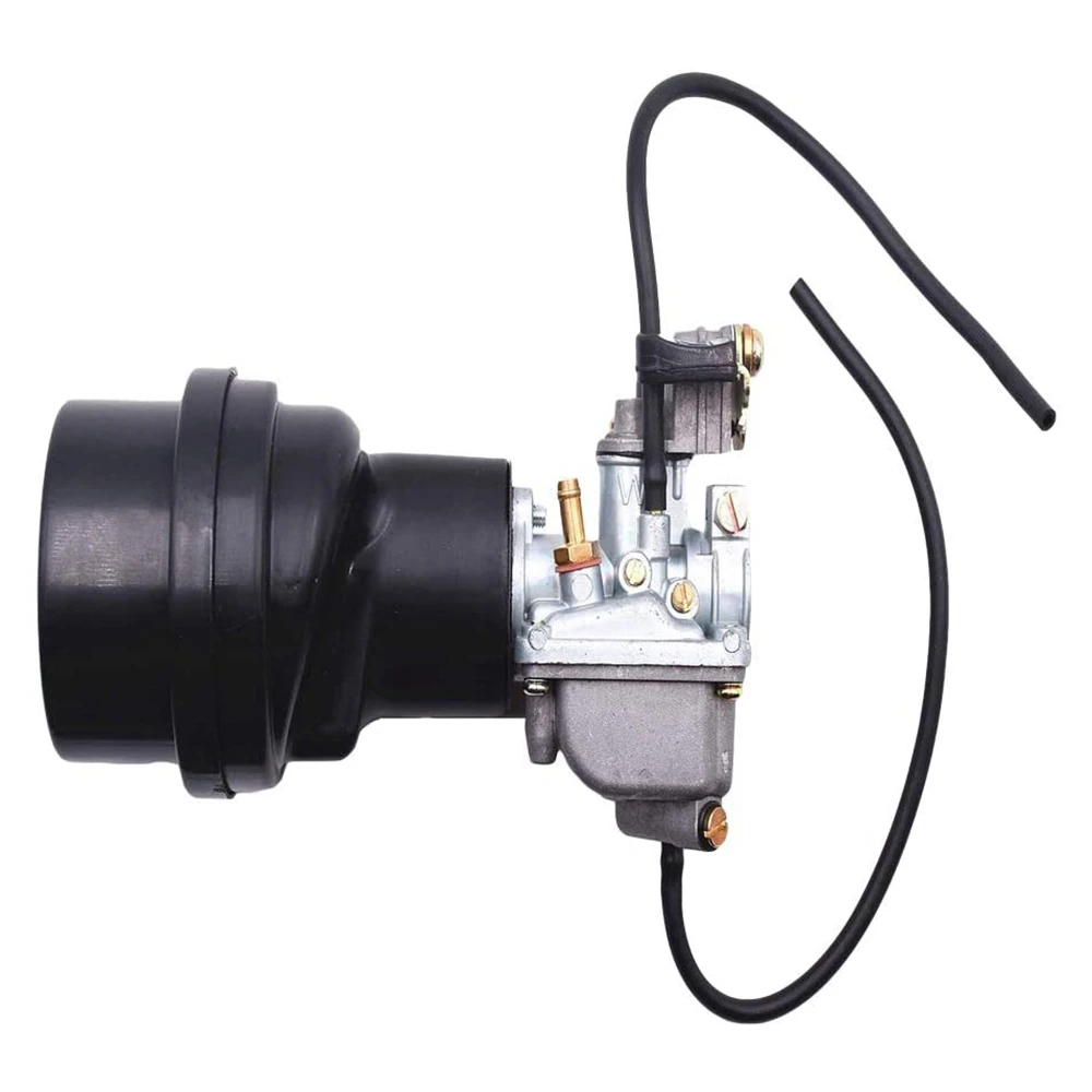 Motorcycle Carburetor Kit Carburetor with Air Filter Case for Suzuki LT50 LT 50 JR50 LT-A50 Quadrunner 1984-1987