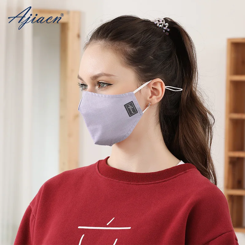 AJ109 Electromagnetic Radiation Protection Mask Silver Fiber Protective Mask