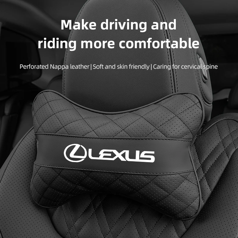 مقعد السيارة رئيس دعم وسادة قطني وسادة الملحقات الداخلية لكزس FSPORT LBX NX RX 350h 450h ES UX 300e GS GX IS LS LX