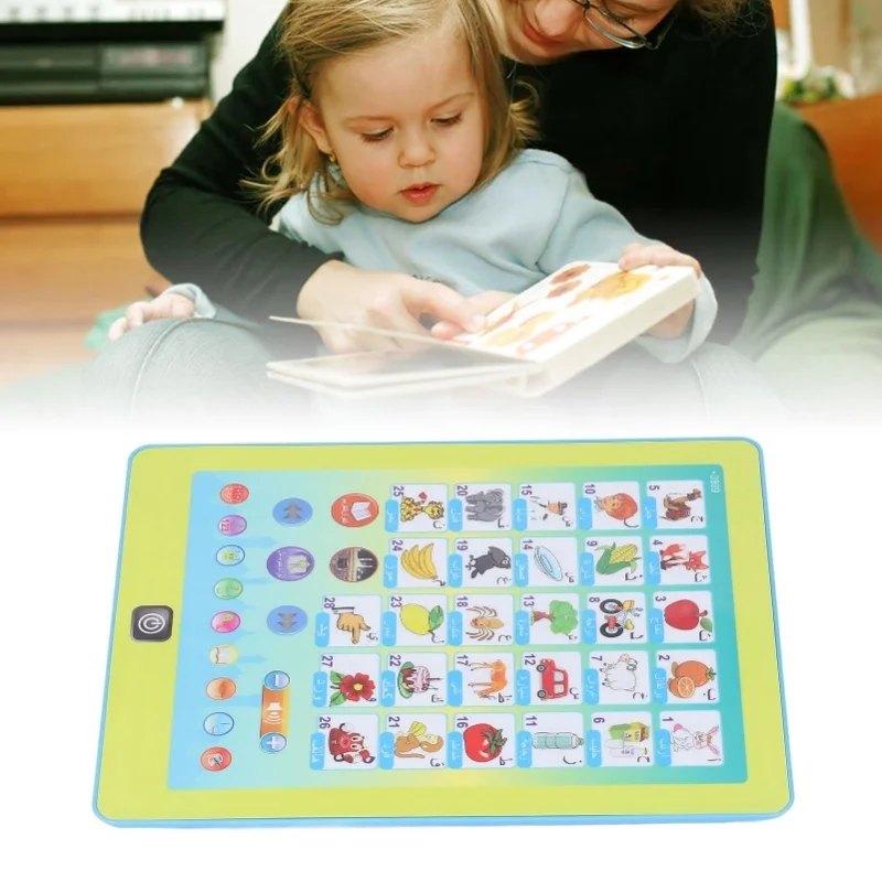 어린이 아랍어 읽기 기계 다기능 휴대용 조기 교육용 지능형 책 (3세~6세용)