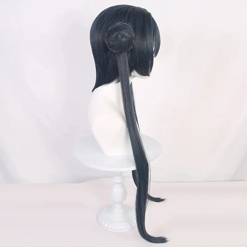 

CyKisaki Косплей Парики 80 см Длинные Синие Серые Парики с Хвостиками Термостойкие Синтетические Волосы Праздничная Вечеринка Хэллоуин Косплей