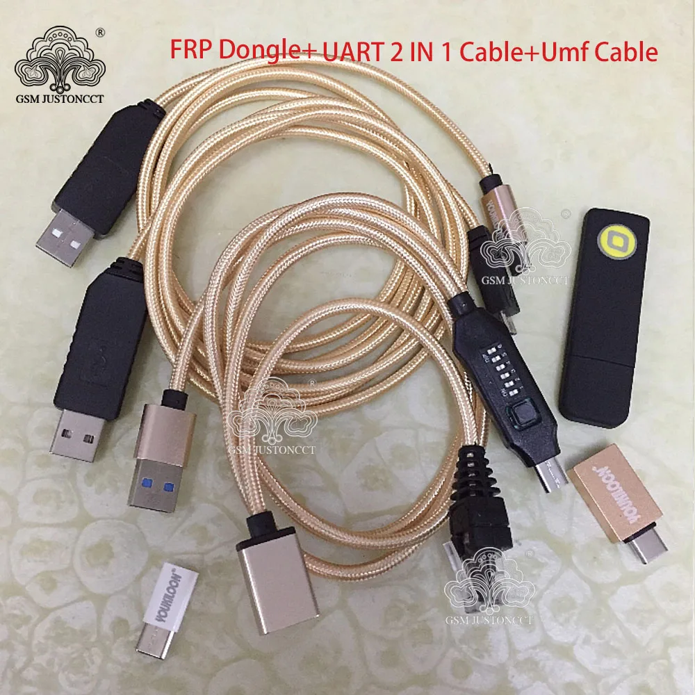 

Newest sales ORIGINAL Octopus FRP tool / Octoplus FRP dongle + Octoplus FRP USB UART 2 IN 1 Cable + ALL BOOT Cable for Samsung