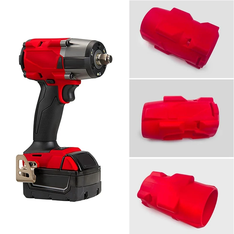 PORK-49-16-2960 Torque Impact Rubber Protective Boot For Milwaukee M18 Fuel Mid-Torque Impact Wrench