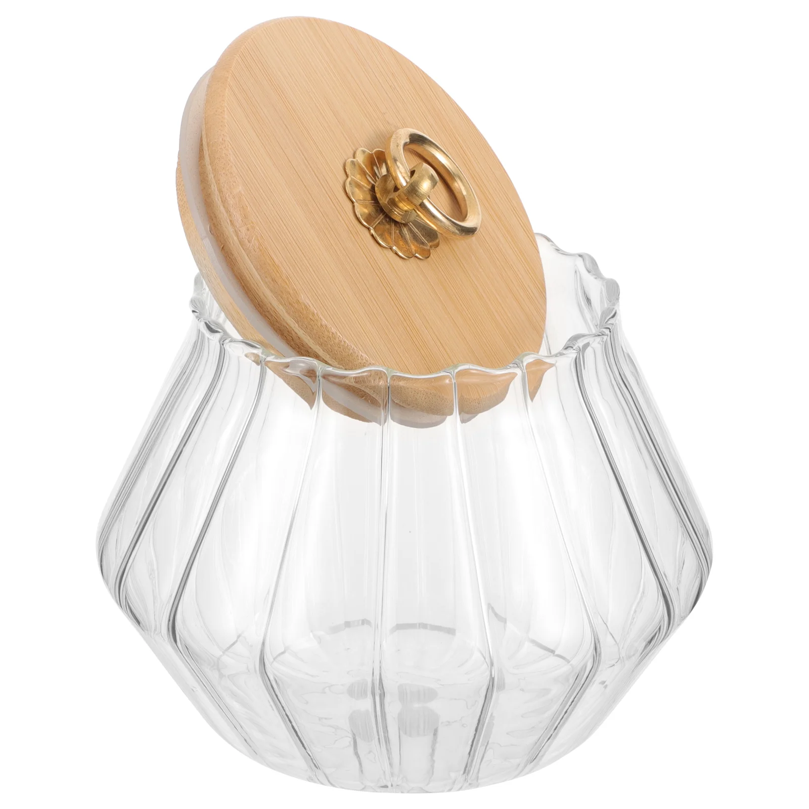 

Biscuit Jar Kitchen Storage Container (small Pull Ring) Multi-functional Cotton Swab Holder