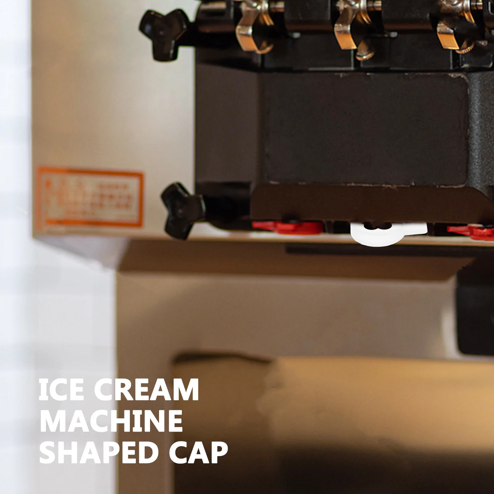 Bico modelador de máquina de sorvete, design de precisão de plástico, fácil de limpar, ajuste universal para uso comercial caseiro