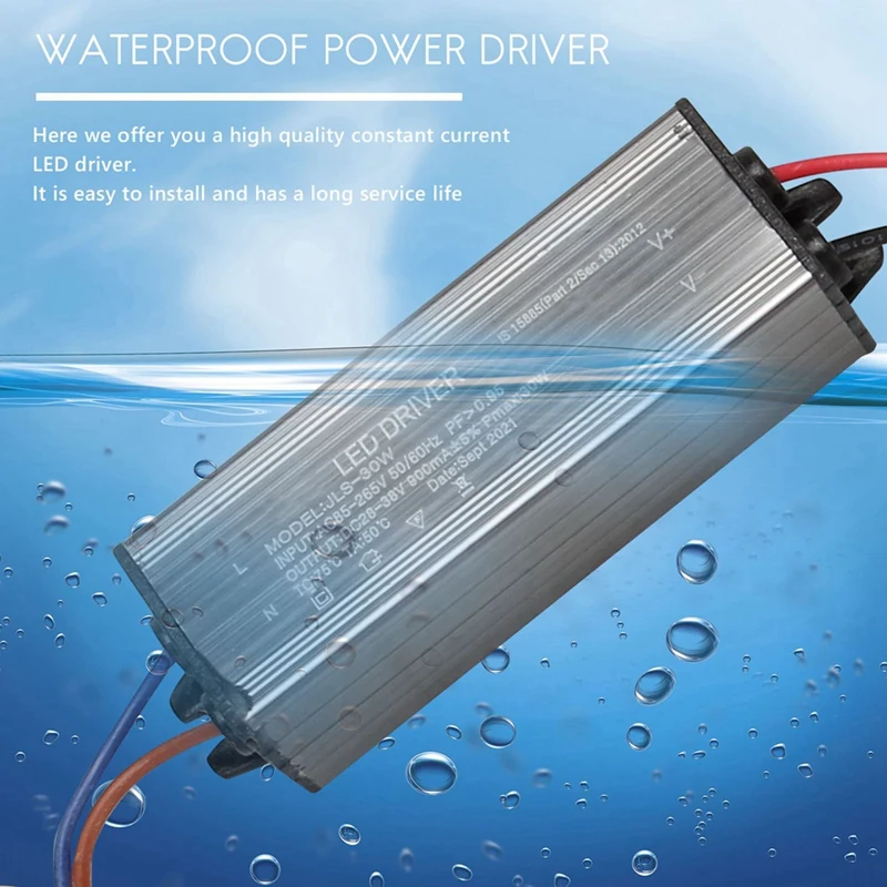 3X 30W LED Driver Constant Current Driver Power Supply Transformer Waterproof