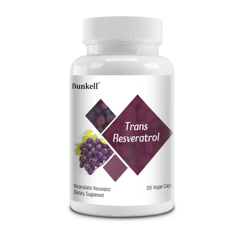 Premium Resveratrol Extra Strength - Trans-Resveratrol, Vegetarian Capsules, Heart Health, Cell Health, Anti-Aging Supplement