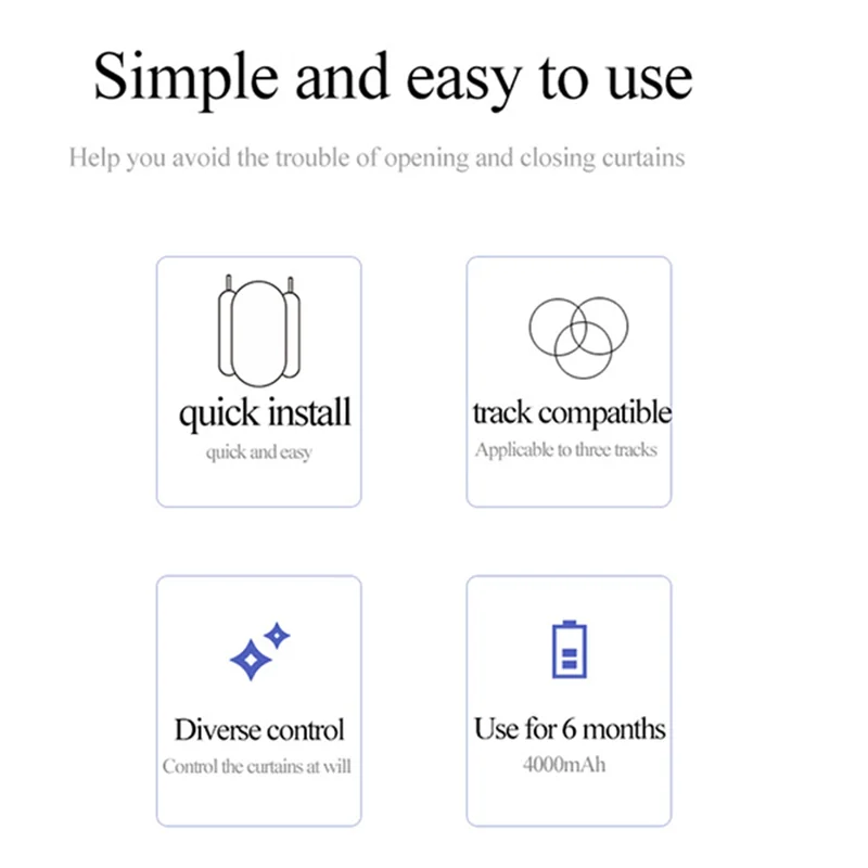 

-A20Z Dual TUYA Smart Wifi Curtains Robot Roman Rod Track Automatic Curtain Opener Remote Control Curtain Motor Smart Life