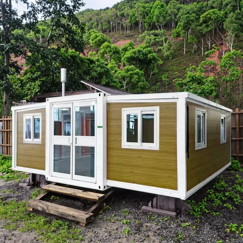 Affordable 40ft Prefabricated Container House Modular Container House 3 Bedroom Container Homes with Kitchen Gadget Sets