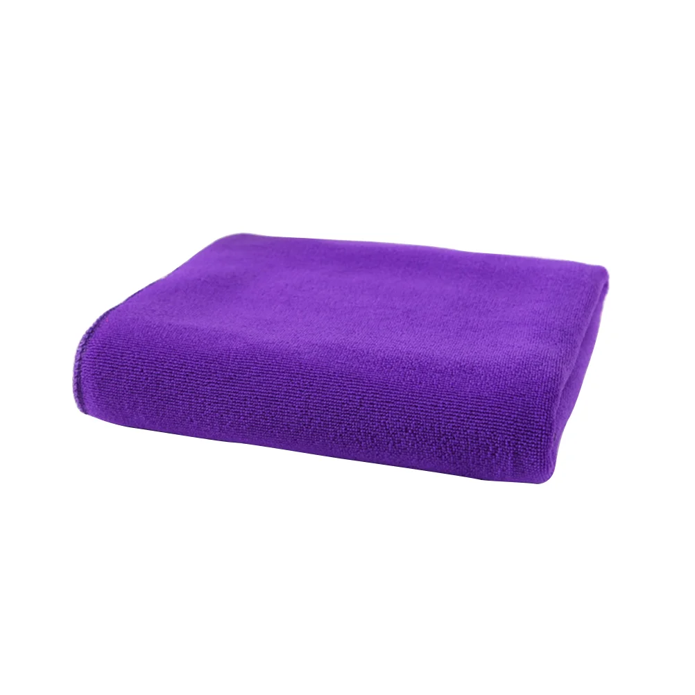 Purple Microfiber Bath Towel 70x140cm Super Absorbent Fast Drying Multipurpose Use for Swimming Fitness Sports Yoga Travel