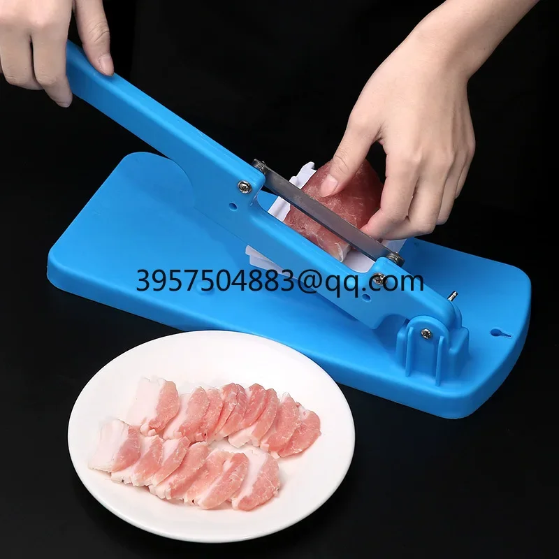 Household slicer Multifunctional rice cake slicer BBQ frozen meat slices