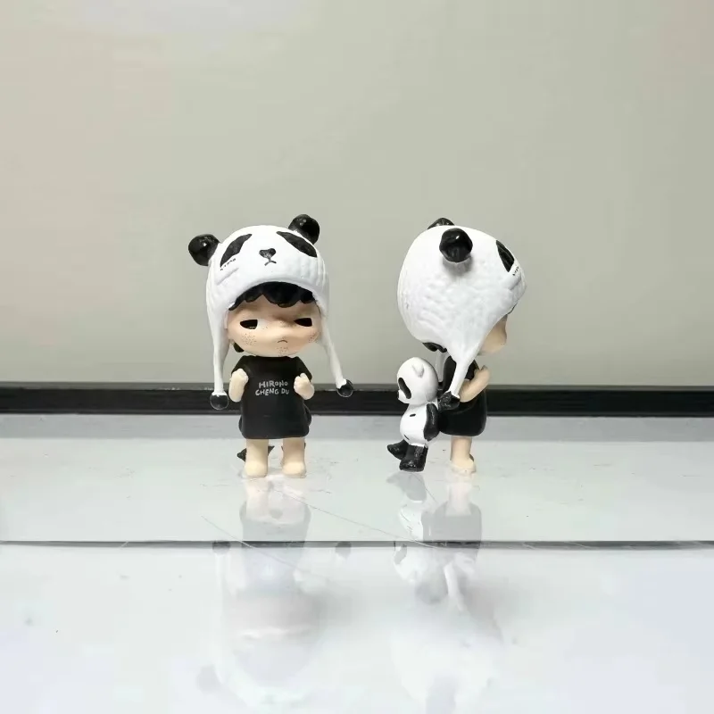 

In Stock Hot Hirono Series Cute Grain Handmade Diy Creative Keychain Phone Chain Mini Doll Trendy Ornament Birthday Gift Replica