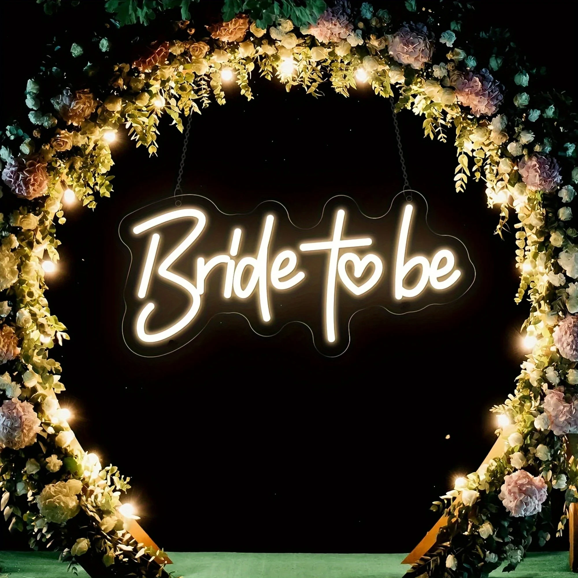 

Неоновая LED-вывеска «Bride to Be» — декор для свадебной вечеринки с USB-питанием, элегантным курсивным шрифтом, для девичника, дня рождения