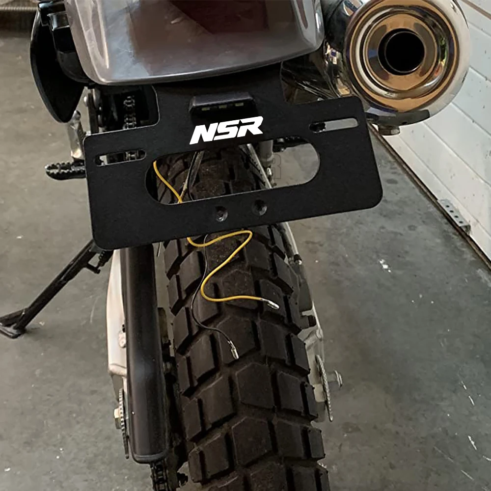 For Honda NSR125 NSR250 NSR 125 250 2026 Motorcycle NSR 125/250 Rear License Plate Holder Bracket Tail Tidy Fender Eliminator