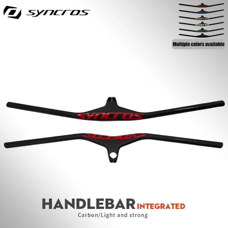 

Syncros FRASER IC SL Matte Carbon MTB Комбинированный руль и вынос стержня Интегрированный легкий вес для XC и езды по тропе Доступен в нескольких моделях