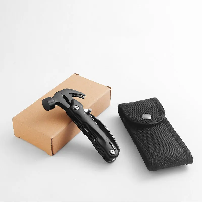 Multifunctional Claw Hammer Stainless Steel Pliers Hammer Multi-purpose EDC Outdoor Camping Tool Car Tools