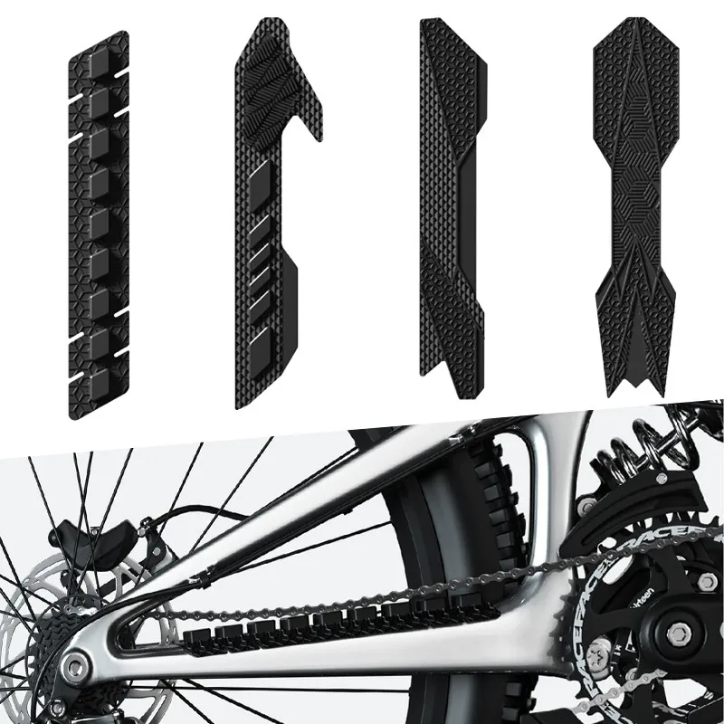 ENLEE Bicycle Silicone Chain Protection Tape Bottom Bracket Guard Chain Tape Mountain Road Bike Tape Anti Scratch Protection