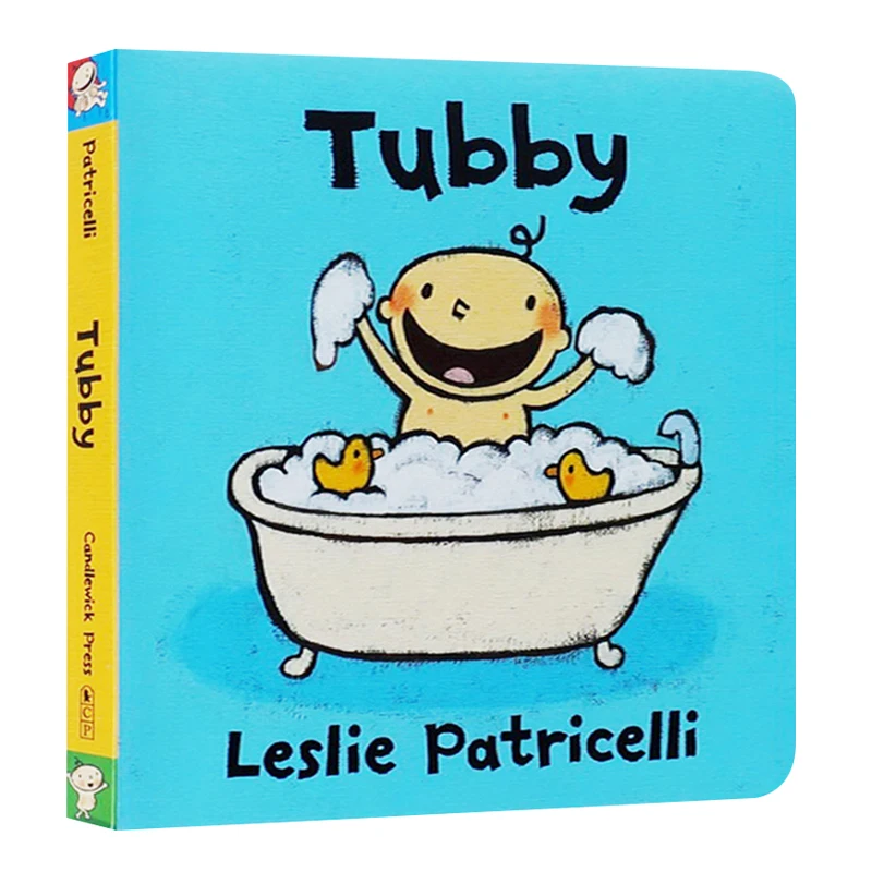 

Tubby, Leslie Patricelli, Baby Children's books aged 1 2 3, English picture book, 9780763645670