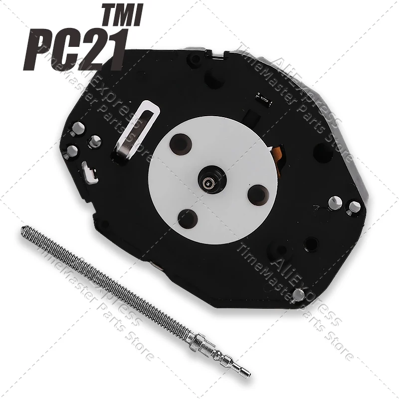 Miyota PC21 accesorios de repuesto de movimiento de reloj de cuarzo movimiento de 3 manecillas de alta precisión sin batería piezas de reparación de relojes