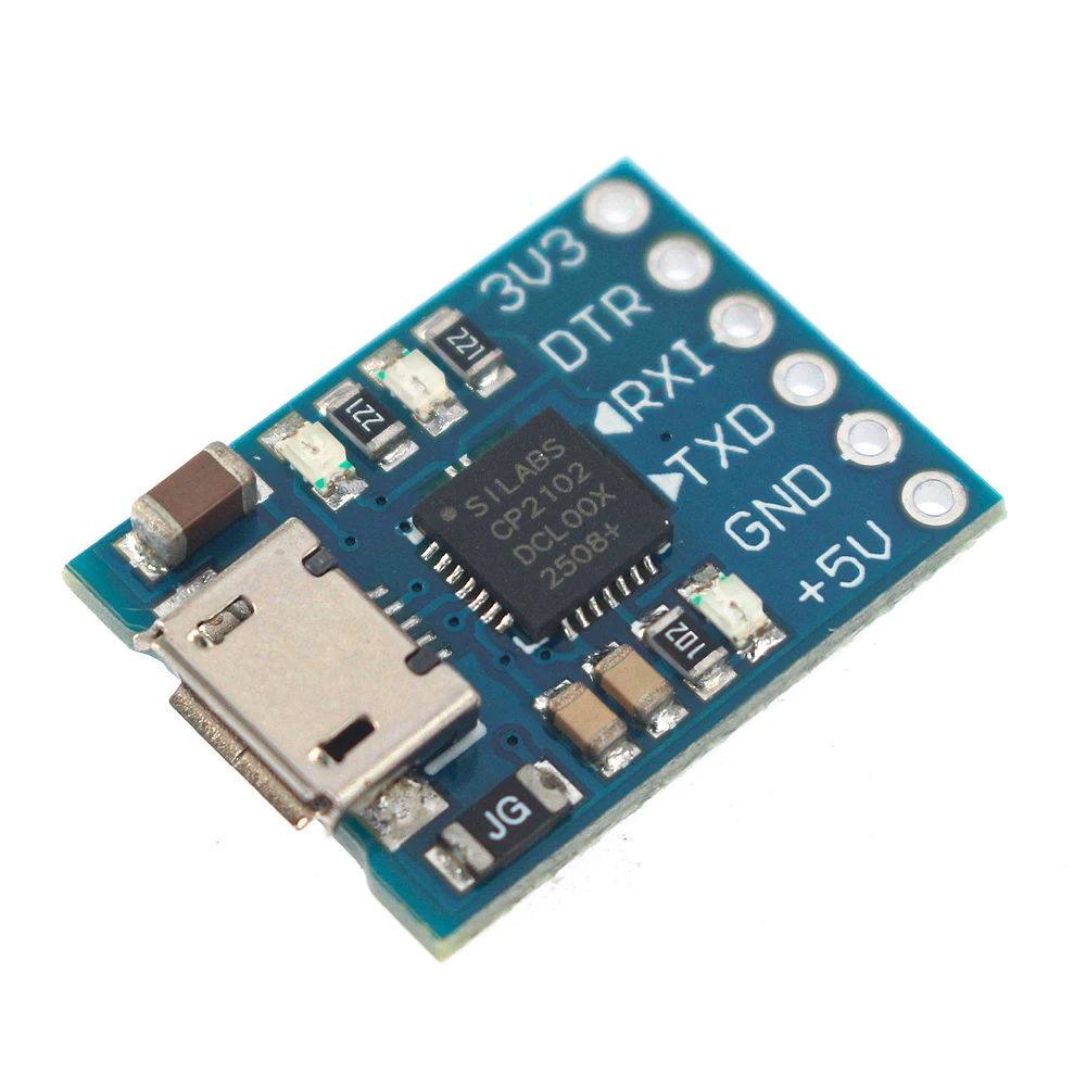 CP2102 USB إلى وحدة المنفذ التسلسلي Type-C/مايكرو USB إلى UART TTL وحدة 6Pin رأس دبابيس محول مسلسل UART STC استبدال FT232