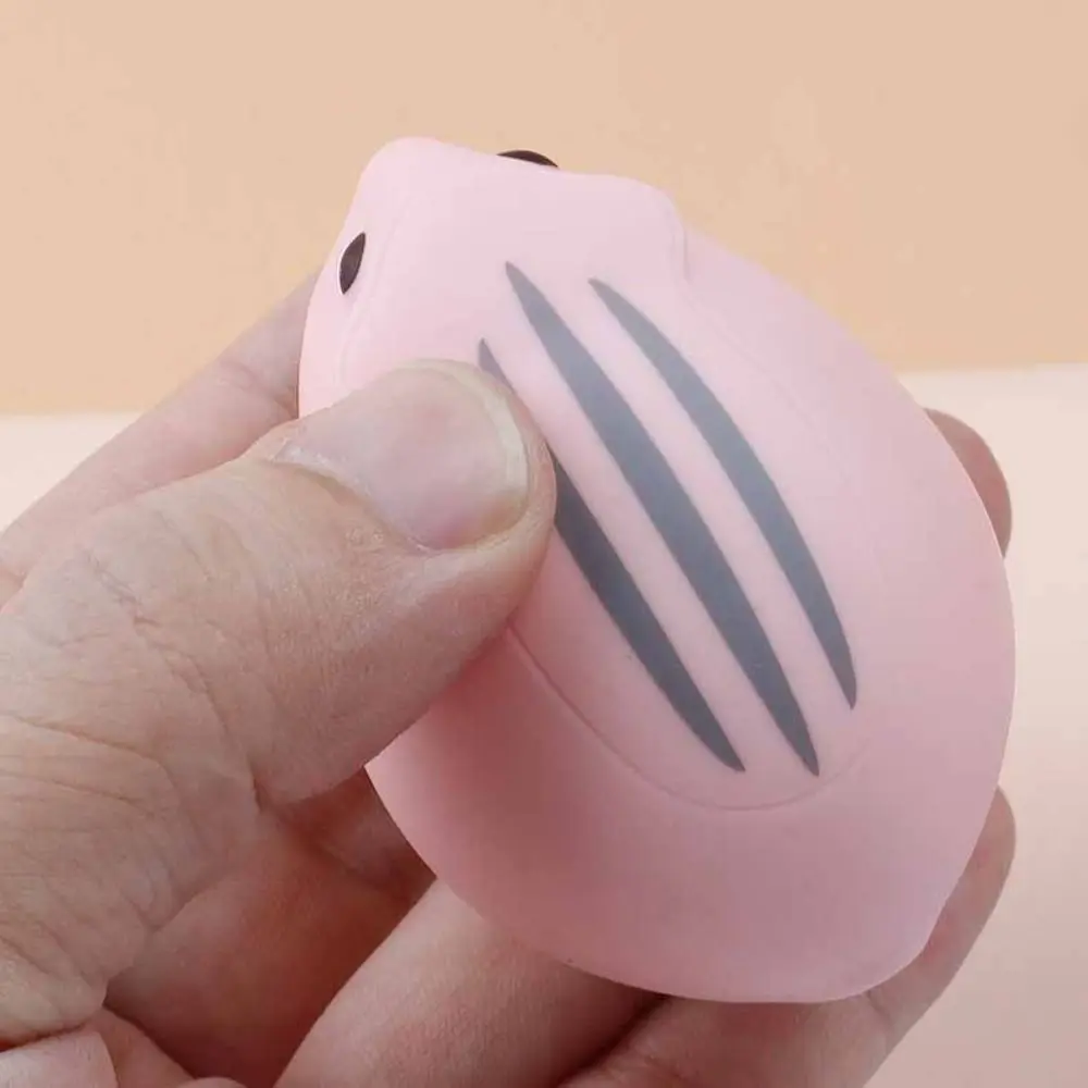 Moda de pelúcia hamster pincel de maquiagem compõem ferramenta contorno pó blush escova beleza cosméticos lavagem rosto escova senhora meninas