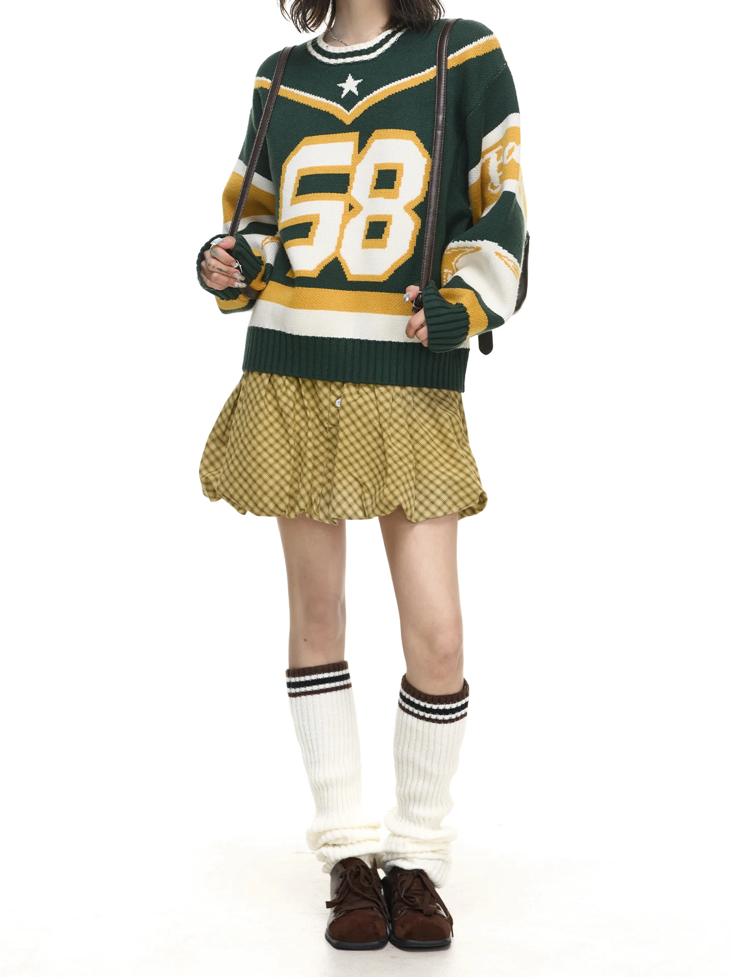 

Элегантная юбка А-силуэта с цветочным принтом, миди, для женщин, осенне-зимняя, универсальная, плиссированная.