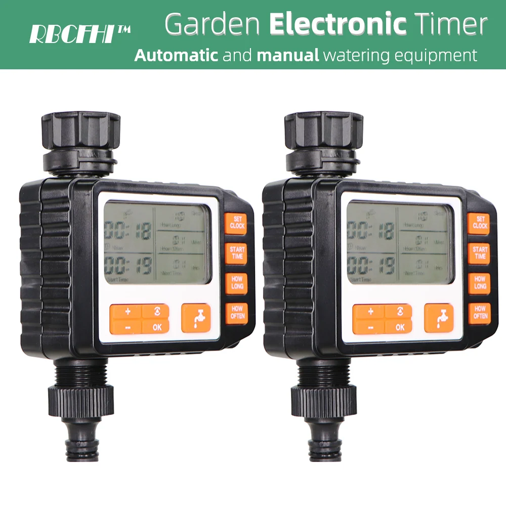 

Electronic Water Timer Outdoor Hose Flowers Automatic Sprinkler On Off Programmable Greenhouse Irrigation Artifact Controller