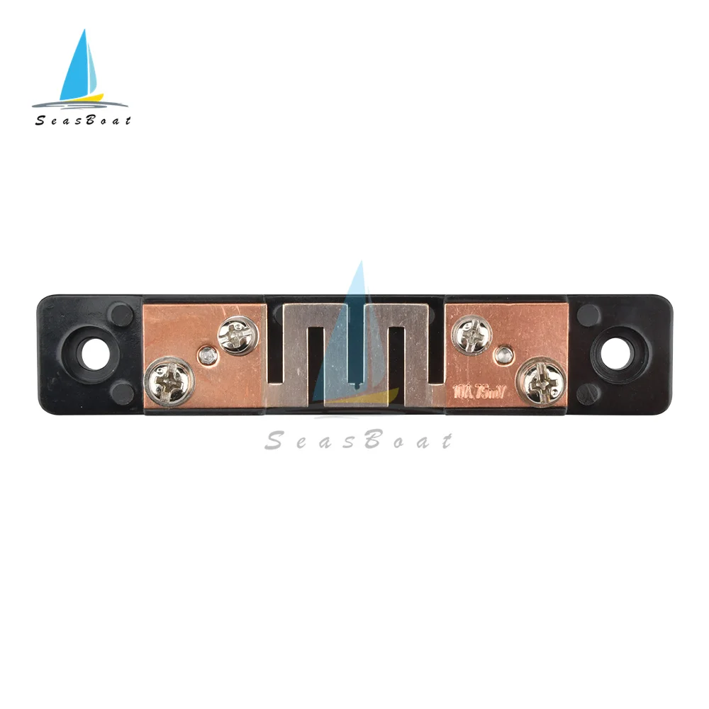 External Shunt 10A 20A 30A 50A 75mV Current Meter Shunt Resistor Spilter for DC Digital Voltmeter Ammeter Volt New Type Of Shunt