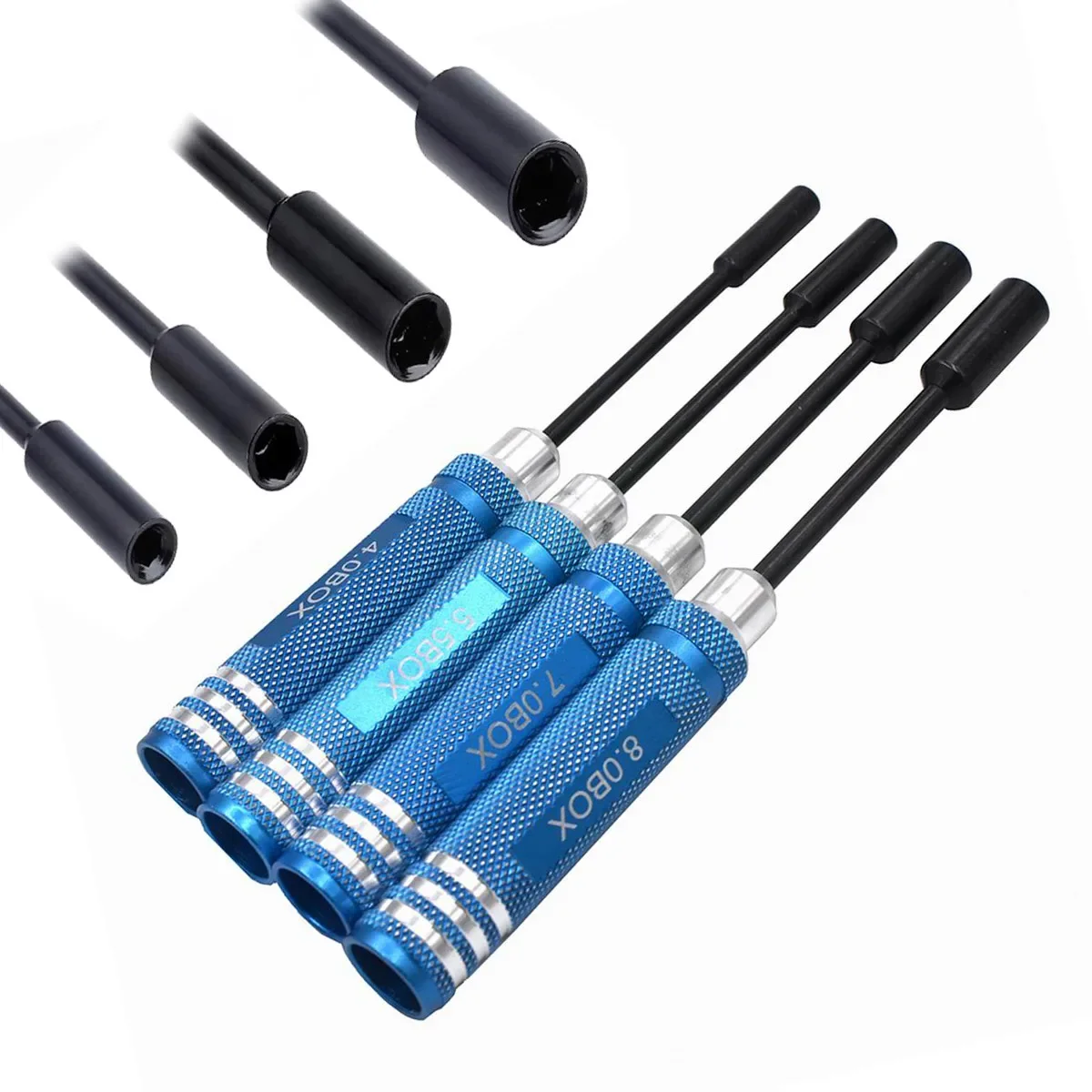 4pcs Allen Hexagonal Hex Screw Driver 1.5/2.0/2.5/3.0mm Tool Screwdriver Replacement for RC Drone FPV Quadcopter Helicopter Car