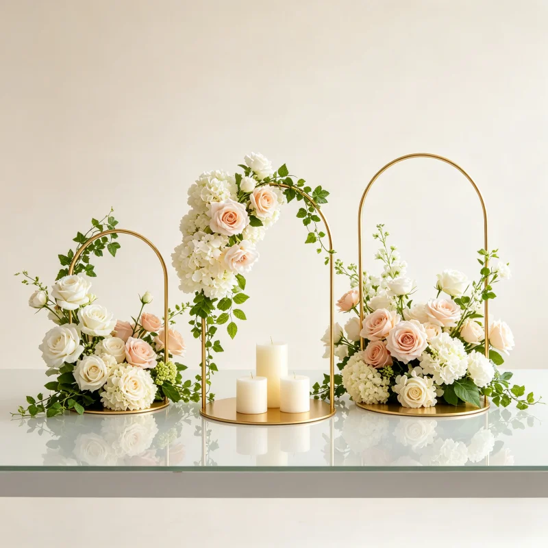 Modern Minimalist Golden Cake Stand, Stable Metal Display Tray, for Wedding Banquet, Birthday Party, Dessert Table & Home Decor