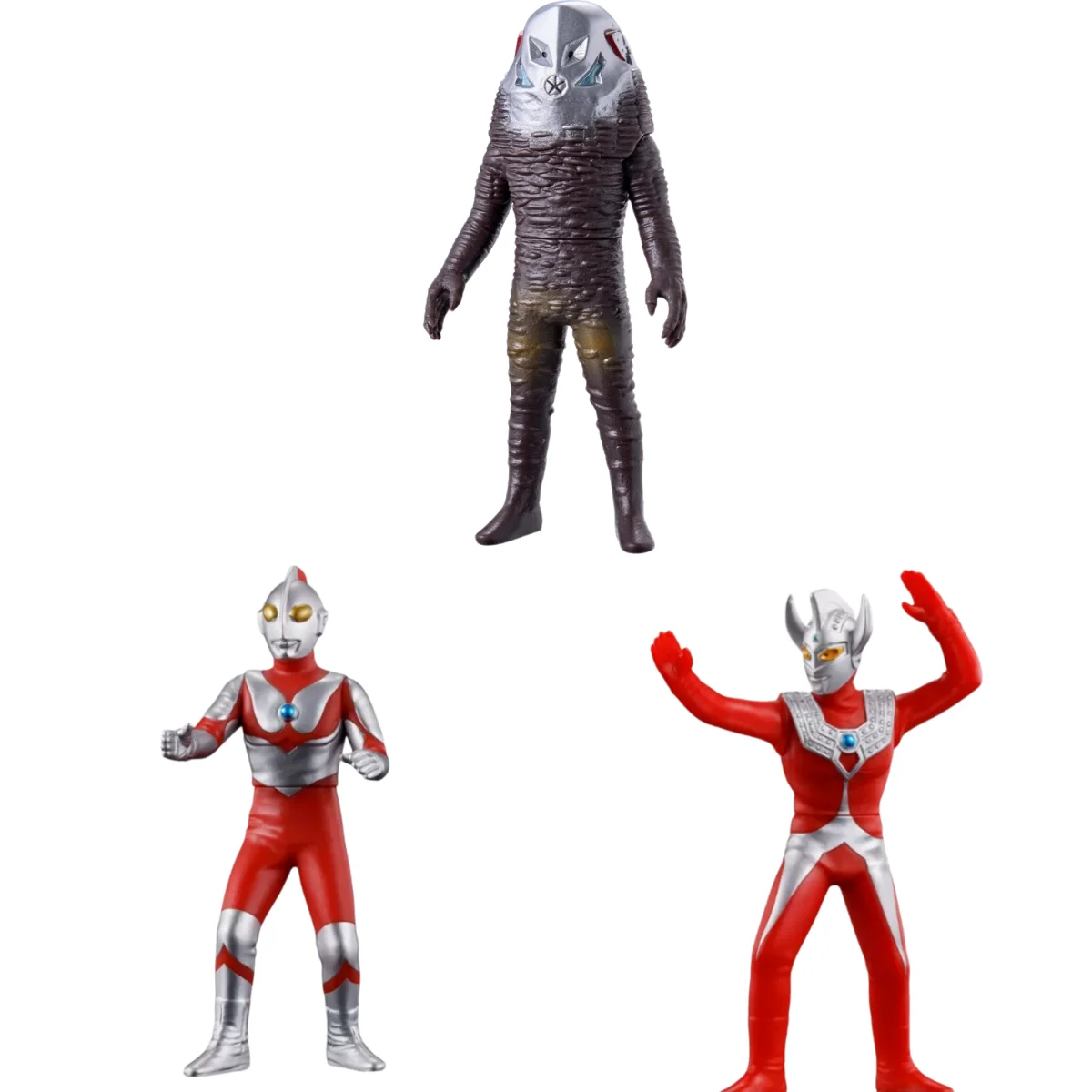 Оригинальная коллекционная фигурка монстра Bandai Alien Zarab Ultraman 500 из мягкого винила для коллекционеров аниме и домашней коллекции