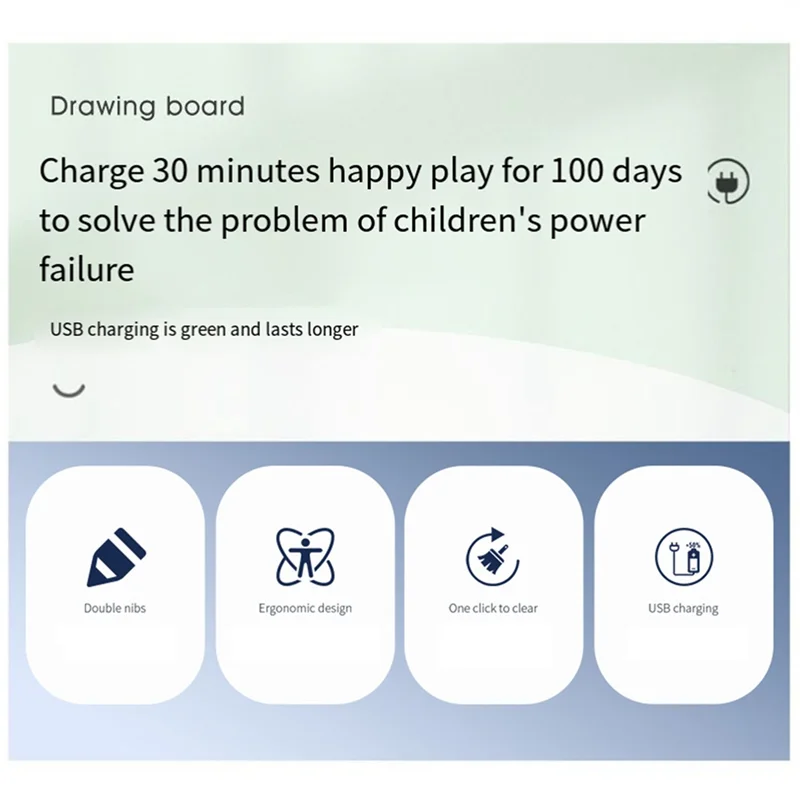 Rechargeable LCD Writing Tablet For Kids, 9 Inch Colorful Doodle Board, Erasable Drawing Tablet Drawing Pad,Pink Durable