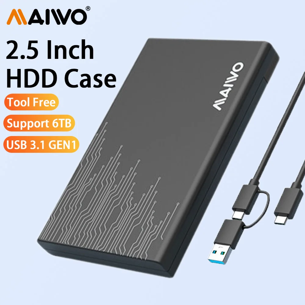 case-maiwo-para-hdd-de-25-polegadas-adaptador-sata-para-usb-30-gaveta-para-hd-ssd-de-25''-tipo-c-31