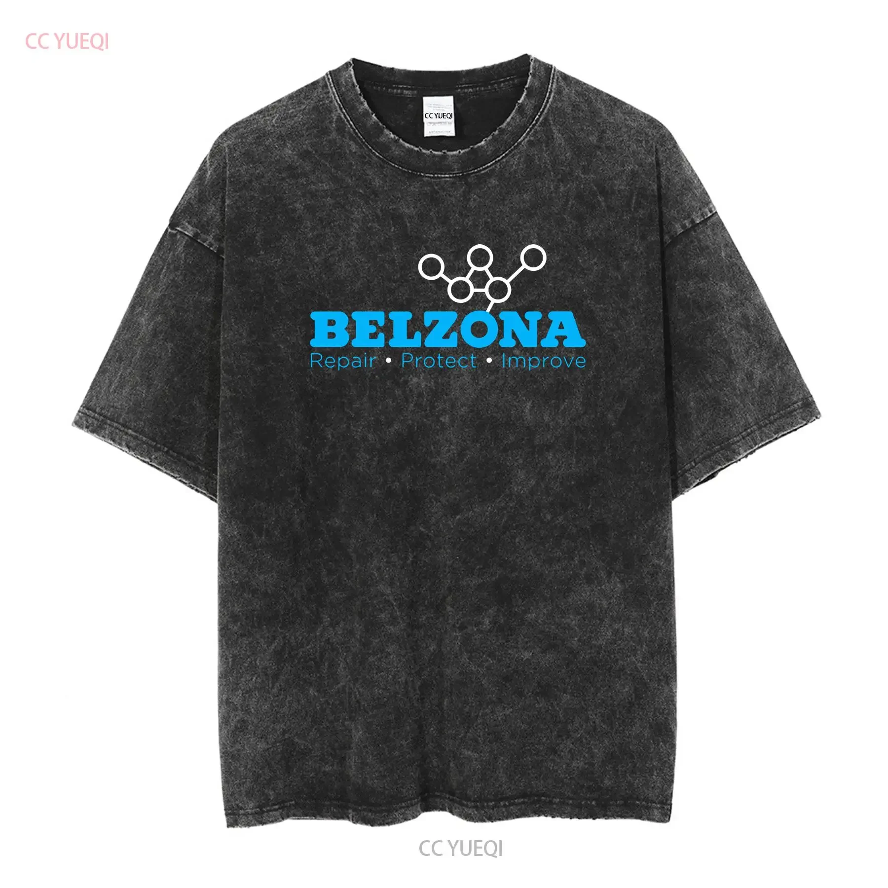 New Belzona Marine Logo Protect Improve T Shirt MADE IN USA vintage Washed Soft homme graphic streetwear Versatile Breathable