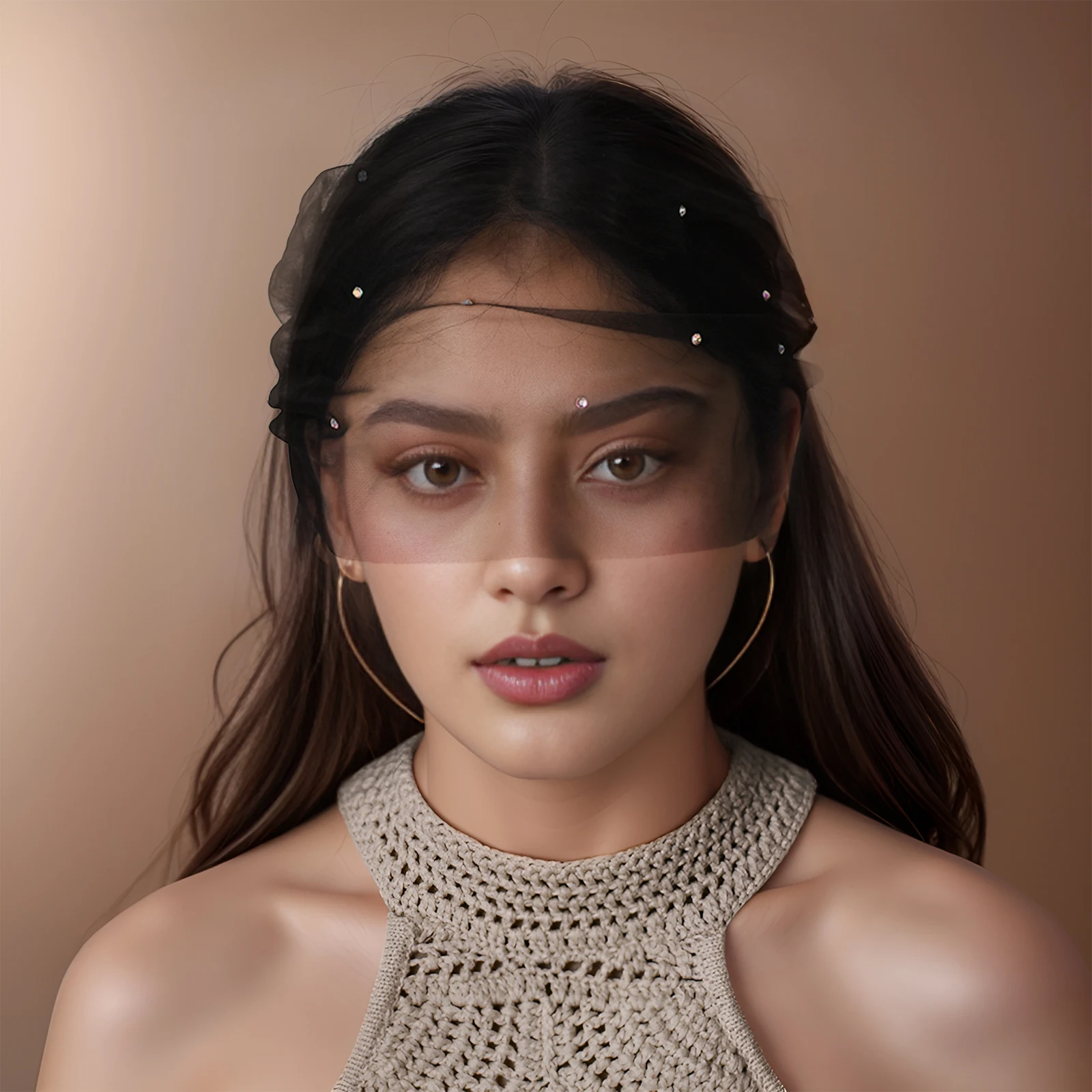 

TOPQUEEN красочные стразы, украшенная фатой, свадебные аксессуары, черная лента, фиксированная вуаль в виде птичьей клетки, женская маска MA45