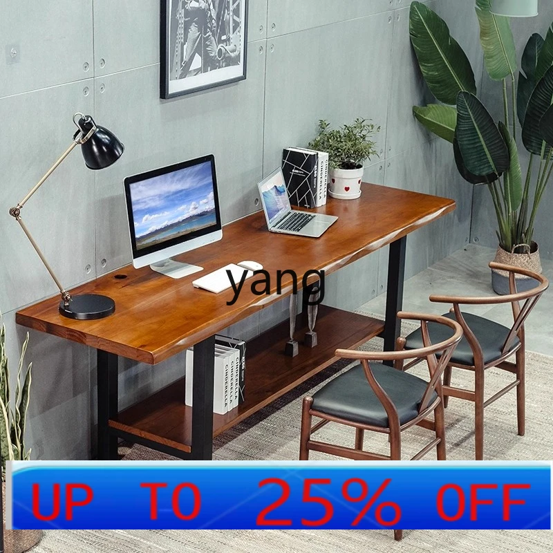 

Компьютерный стол и стул Lcx: простой, современный, из кованого железа и массива дерева, для дома