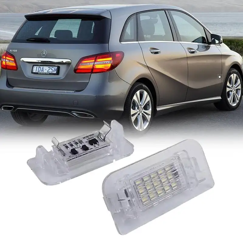 

2 шт. для Mercedes Benz B-Class W242 W246 11-19 SMD LED подсветка номерного знака