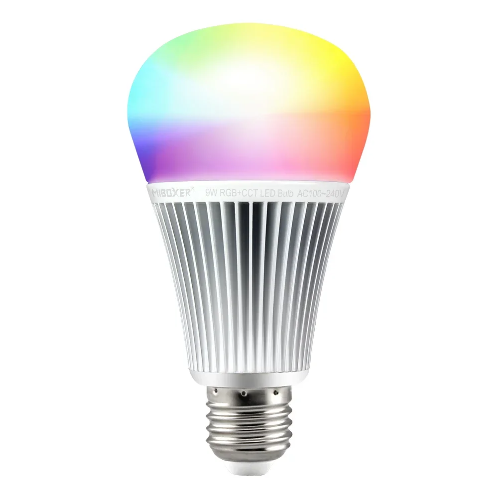 2.4GHz RF LED Bulb 5W/6W/9W RGB+CCT LED Spotlight FUT012 FUT013 FUT014 support smartphone APP and third party voice control