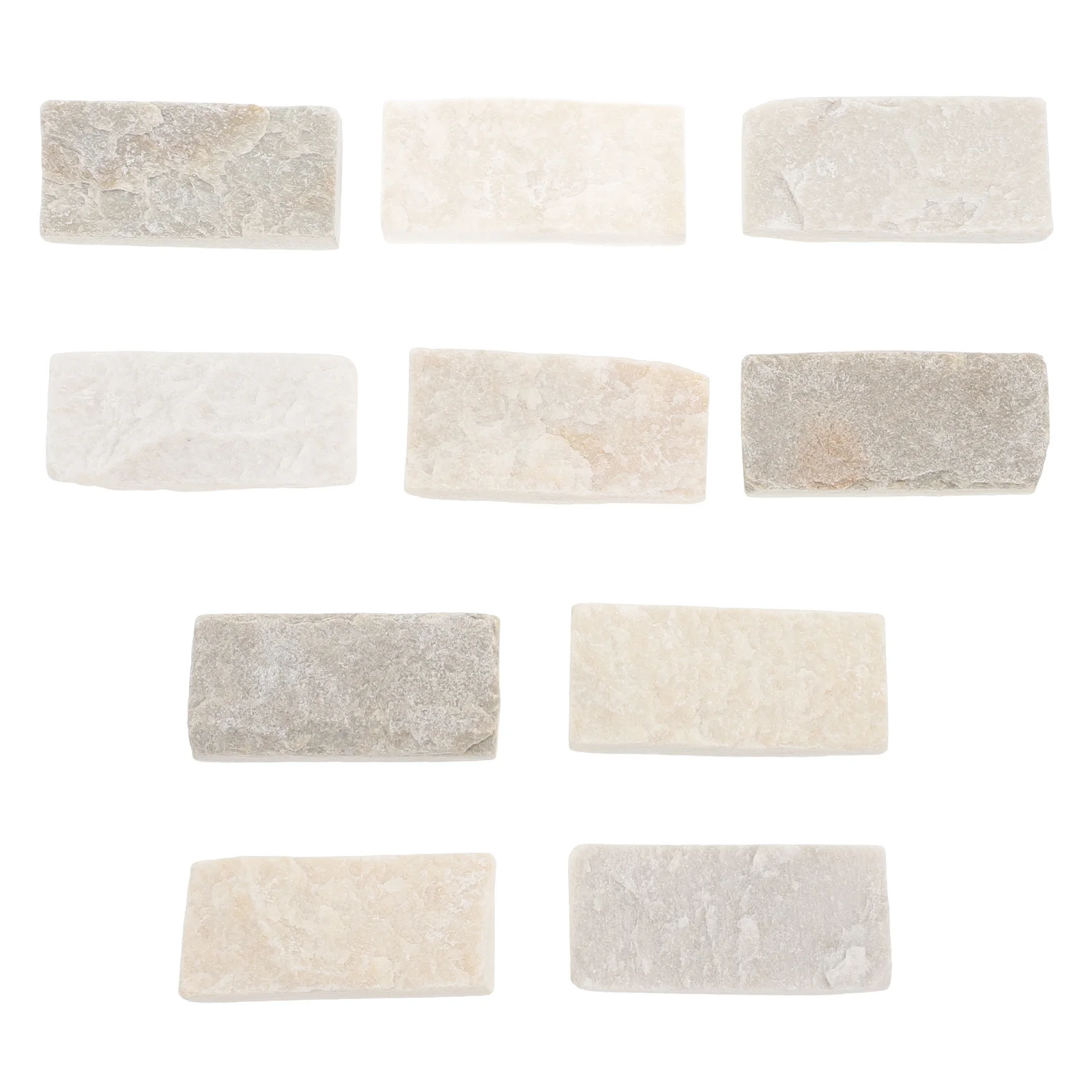 

10Pcs Natural Aquarium Decor Stones Small Fish Tank Landscaping Turtle Tank Accessories Basking Platform Rock Betta Hideout