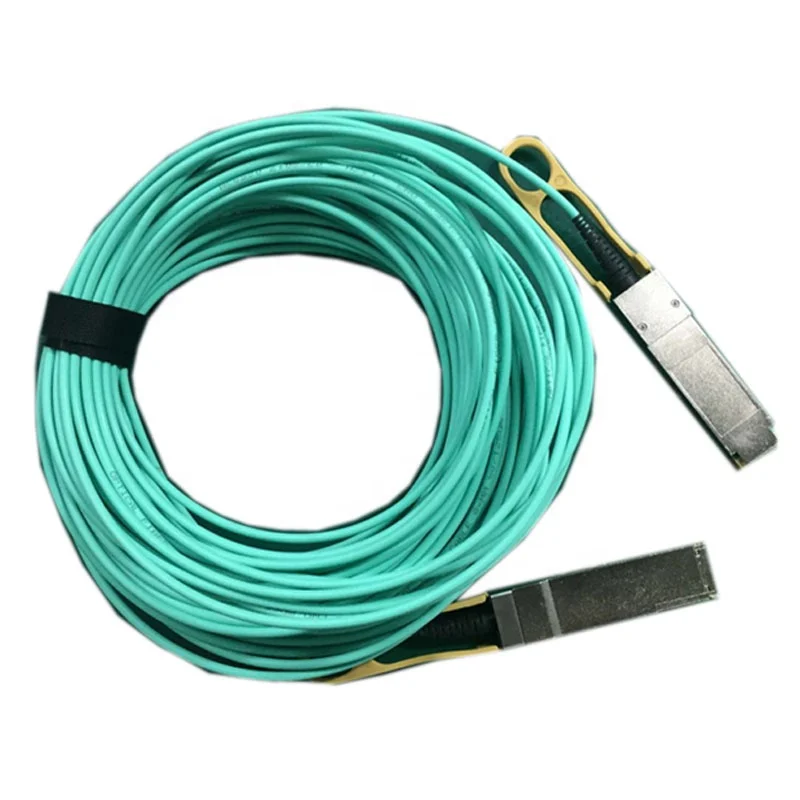 40G QSFP active optic cable 75m OM3 for ethernet and fiber channel