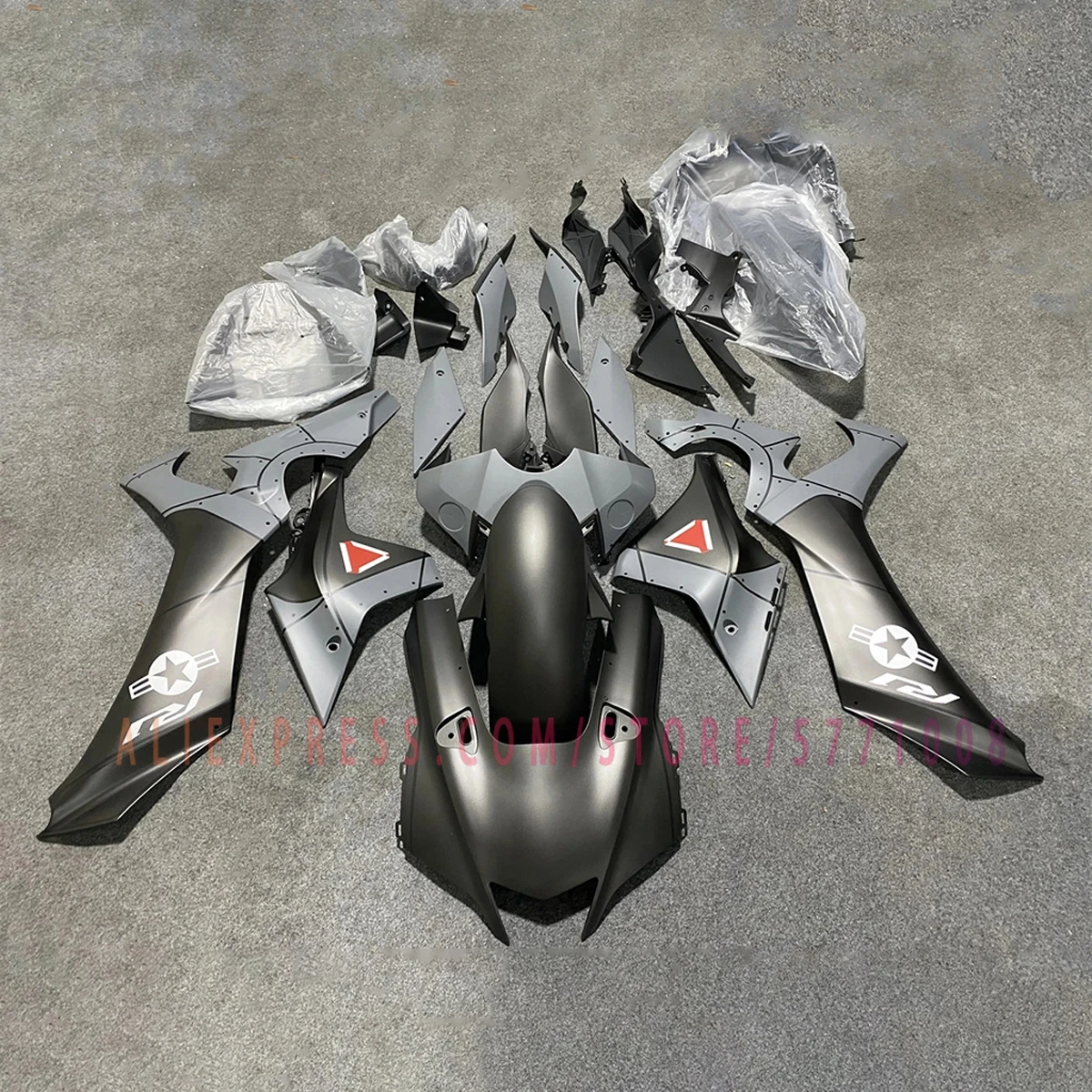 Fit for YZF R1 2020-2025 RN65 1000cc Fairing Kit Injection Moulded ABS Body Panels Cowling Spares Complete Set Parts