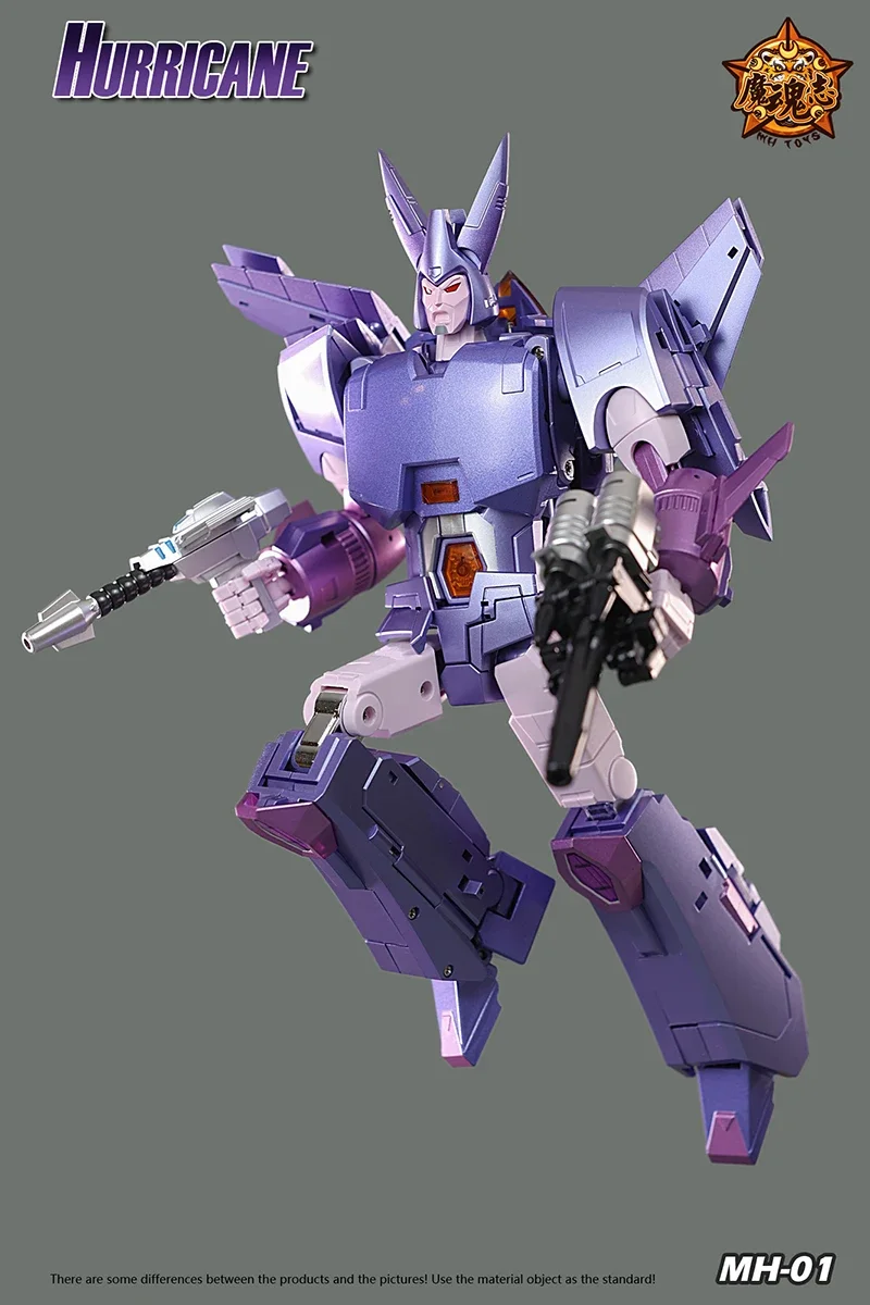 Em estoque mhz brinquedos ciclono figura de ação MH-01 mh01 liga deformação furacão mecha mp escala nave espacial g1 modelo