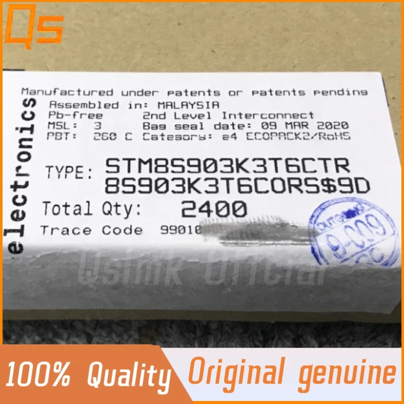 New Original STM8S903K3T6C LQFP-32 Microcontroller chip 8-bit microcontroller chip mounting